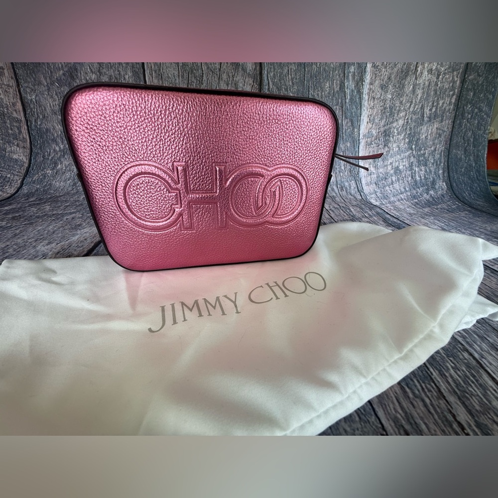 Jimmy Choo Pink Crossbody Bag - Picture 10 of 12